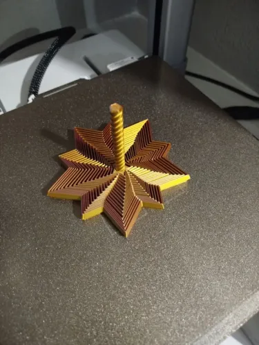 Estrela giratoria sensorial