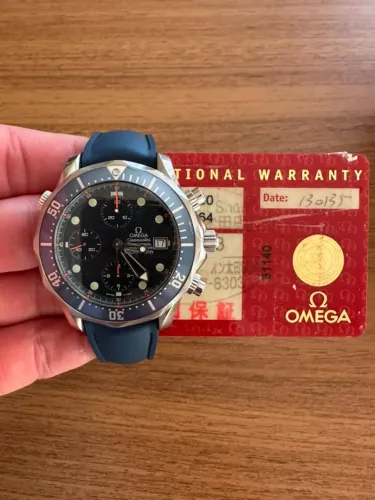 Relogio Omega Seamaster Diver 300M Cronógrafo