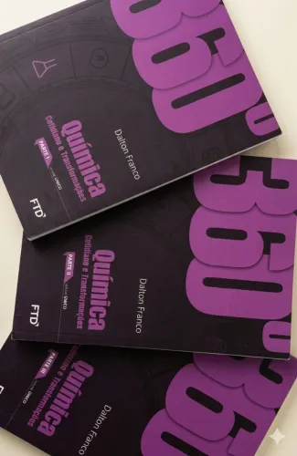 Coleção Química FTD 360° - 6 Livros (Estado de Usado Conservado)