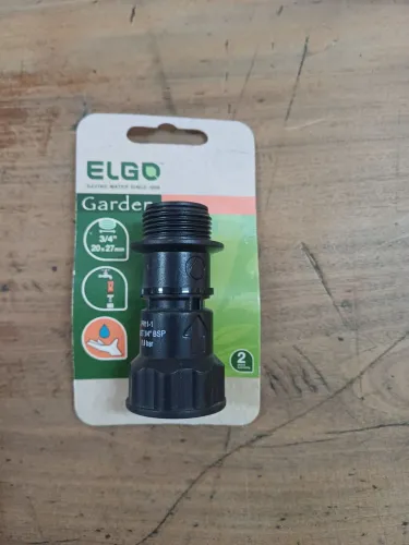ACESSÓRIO IRRIGAÇÃO JARDIM ELGO - REGULADOR PRESSÃO 3/4 5 PÇ