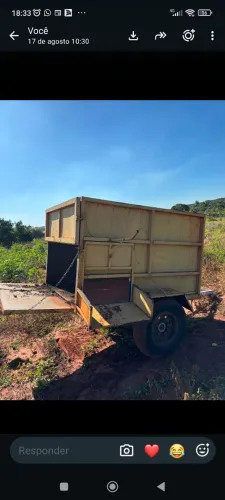 Vendo Carretinha e ensiladeira