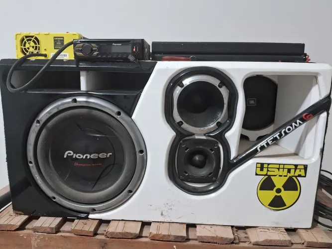 Som Automotivo Completo - Pioneer, JBL, Taramps e Usina