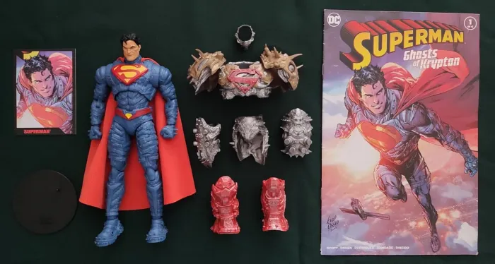 Superman Ghosts of Krypton - McFarlane DC Direct Page Punchers