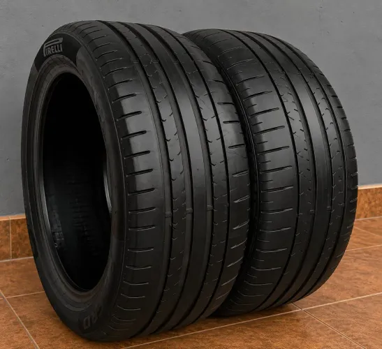 Pneus 245/45 aro 19 Pirelli Pzero alta performance semi-novos