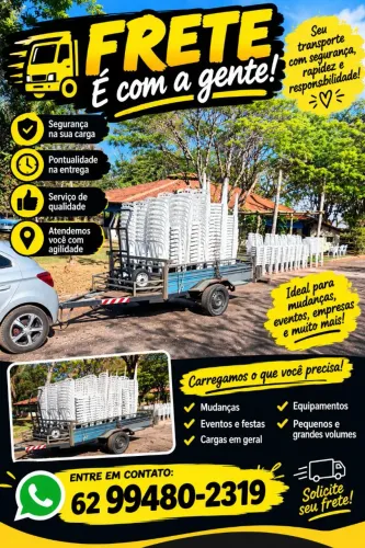 Frete carretinha grande
