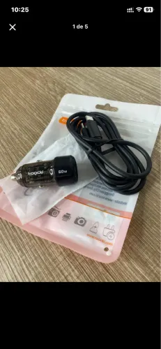 Carregador Veicular Toocki 30W PD + QC - Garantia de 90 Dias