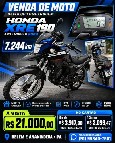 Honda XRE 190 2023
