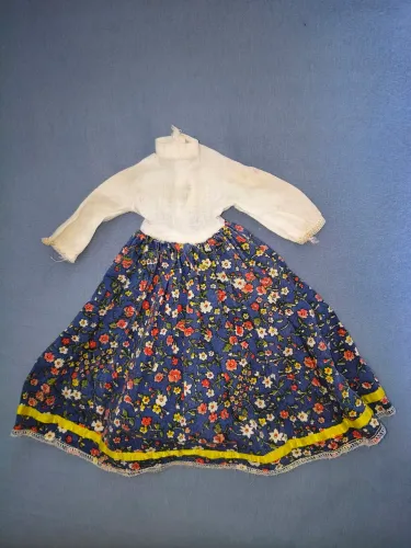 Roupa Boneca Susi Holandesa 1979 