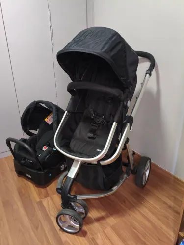 Travel System Safety 1st, carrinho bebê conforto com base