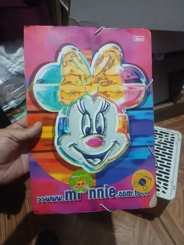 Fichario e uma pasta da minie snos 90