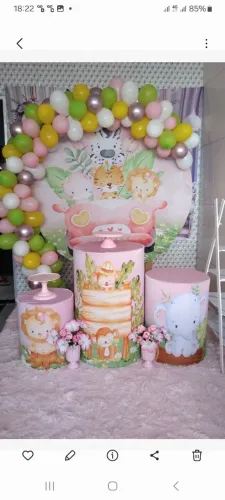 Alugo kit festa Safari Baby 