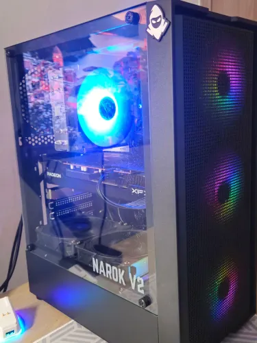 PC Gamer AM5 - 32GB RAM DDR5 - RX7600 - 512gb nvme m2 + monitor