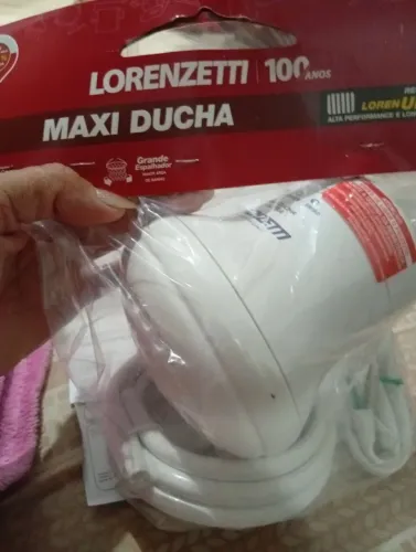 Vendo chuveiro eletrico Lorenzetti novo lacrado dois dias de comprado