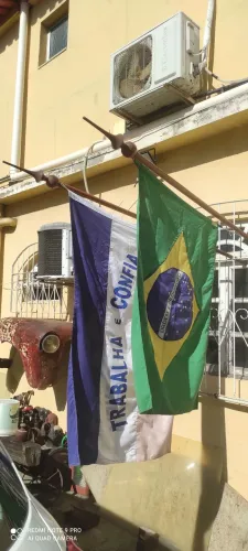 Bandeiras ,do Brasil e do Espírito Santo: