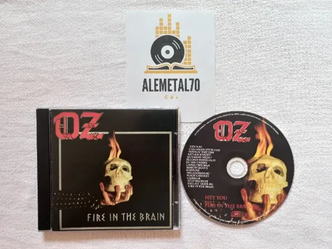 Cd OZ - Heavy Metal Heroes + Fire in the Brain