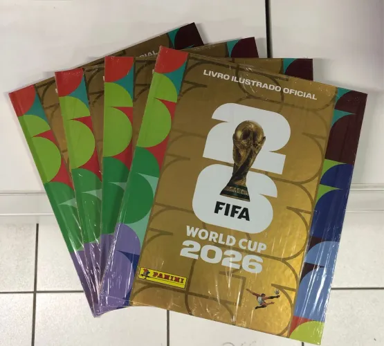 Livro ilustrado oficial word cup FIFA 2026
