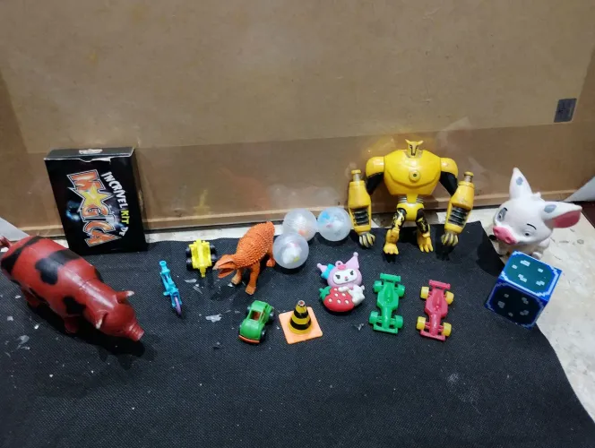 Qualquer kit de brinquedo 15.00 cada