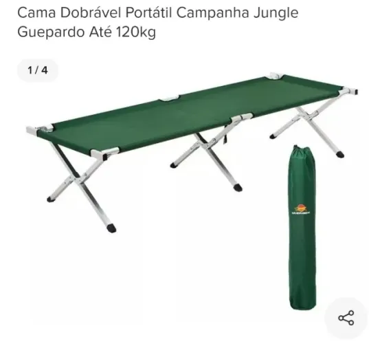 2 CAMAS PORTÁTEIS GUEPARDO