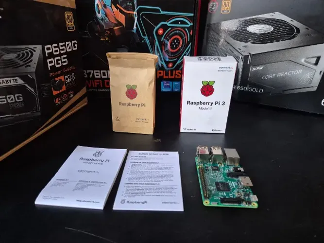 Raspberry Pi 3 Model B - NOVO!