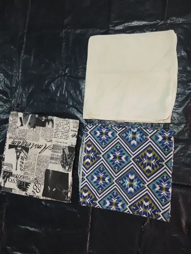 Capas de almofadas com zíper