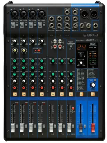 MESA DE SOM YAMAHA 10 CANAIS MG10XUF