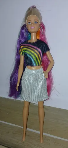 Barbie 19cm de cabelo 