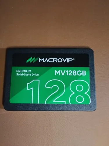 Ssd Macrovip 128GB modelo MMV257R1951 SATA 3.0, leitura 520mb/s, escrita 450mb/s