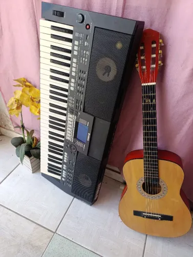 Teclado Yamaha PSR S550b já sampledo ritmos atuais