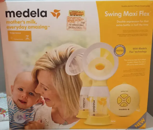Extratora medela dupla leite amamentação