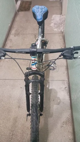 Bike Aro 29 Com Machas Branca 