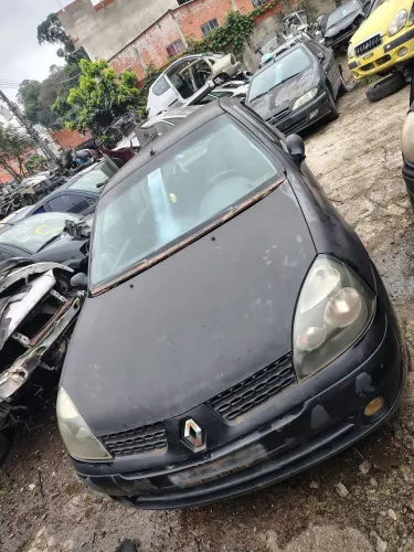 Capo Para-choque Farol Renault Clio Ano 2004