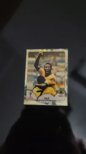 Figurinha Legend Pelé Nº 680 Copa 2018 Panini - Original
