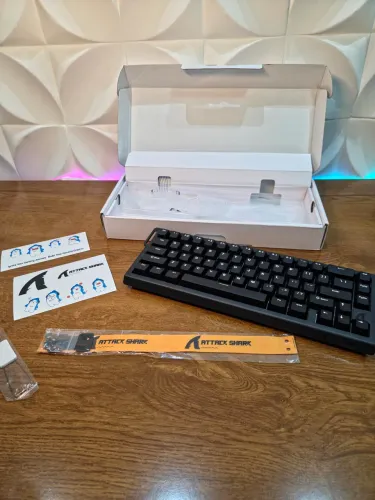 Teclado Magnético Attack Shark X68HE