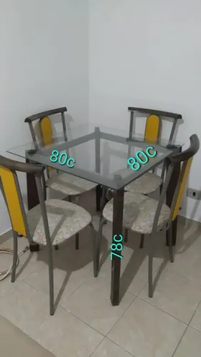 Mesa de vidro