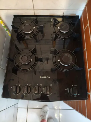 Fogão Cooktop 4 bocas atlas 