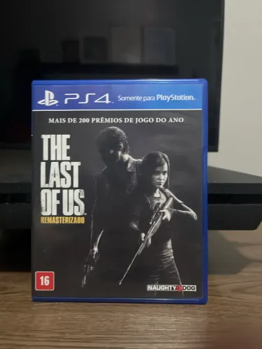 Jogo The Last of Us remasterizado (mídia física) para PlayStation 4