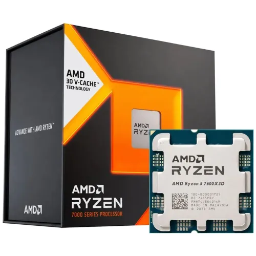 PROCESSADOR AMD RYZEN 5 7600X3D 4.7GHZ 6/12 BOX