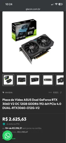 3060 asus oc v2 12 gb