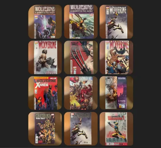 Lote Wolverine HQ - edições portuguesas, brasileiras e algumas internacionais