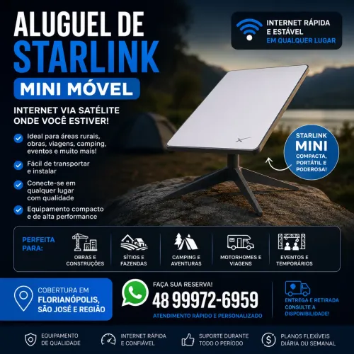 ALUGUEL STARLINK