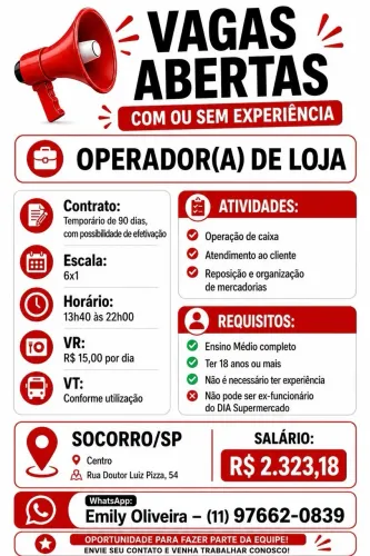Operador de loja