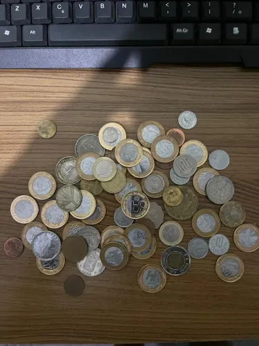 COLEÇÃO MOEDAS ,CÉDULAS, CARTÕES TELEFÔNICOS