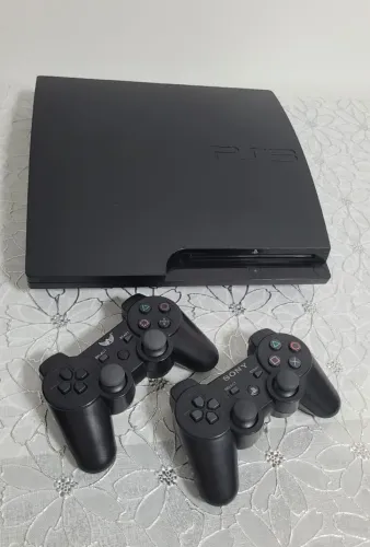 PlayStation 3 Slim Desbloqueado + 70 Jogos + 2 consoles