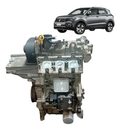 Motor Parcial 200 Tsi Vw T Cross Polo Virtus Nivus 1.0 Turbo