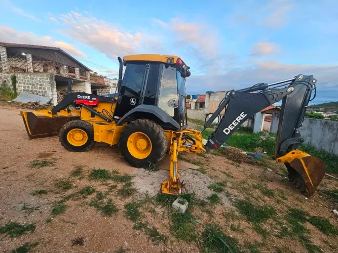 Retro Escavadeira John Deere 