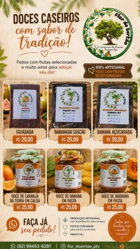 DOCES ARTESANAIS