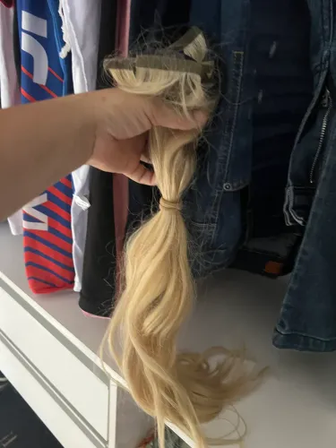 Mega hair Cabelo brasileiro loiro lindo e perfeito