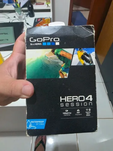 GOPRO HERO 4 SESSION + ACESSÓRIOS