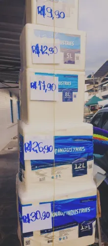 Caixas Térmicas ISOPOR todos os tamanhos