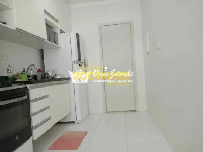 COBERTURA GUARUJÁ - Enseada: Mobiliada, Solarium com Churrasqueira, 2 Quartos, 2 Banheiros